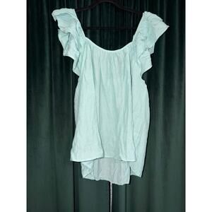 Perch by Blu Pepper Ruffle Tank Size 1XL